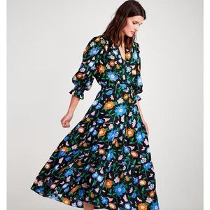 Kate Spade Floral Garden Clique maxi skirt.